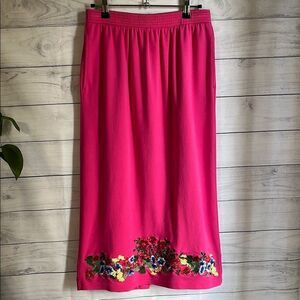 Bechamel embroidered maxi skirt
